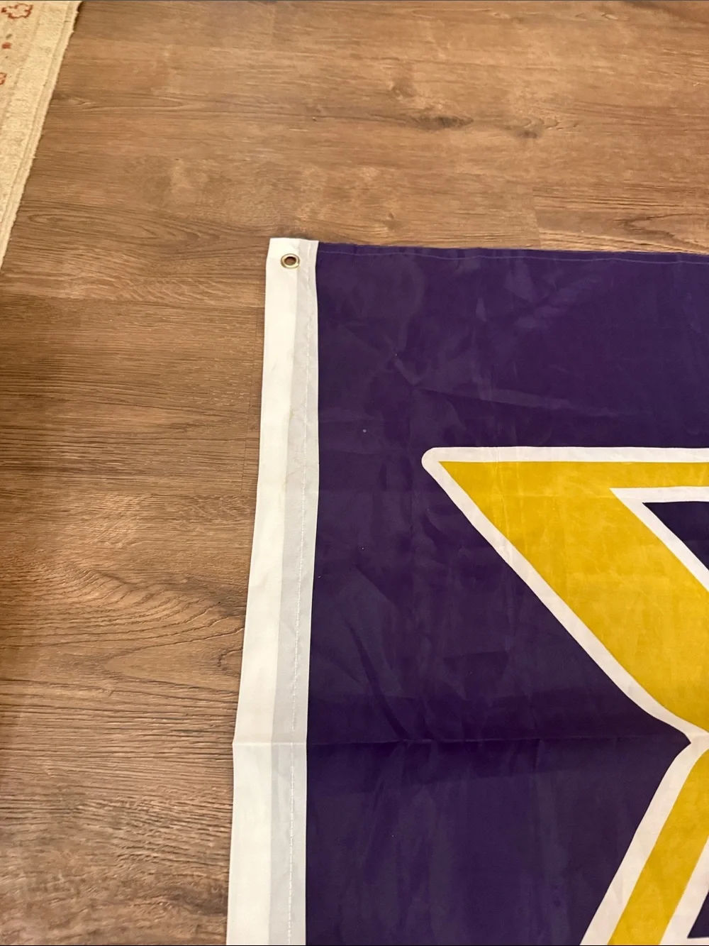 Purple and Gold Sigma Alpha Epsilon Fraternity Decorative Wall Flag